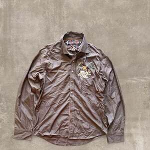 House of Lords Studded Eagle Wing Western Rock Button Up Shirt